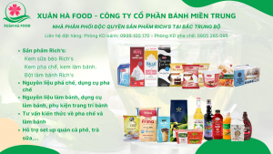 Bánh Miền Trung – Cung cấp nguyên liệu pha chế, trà sữa và bánh kem