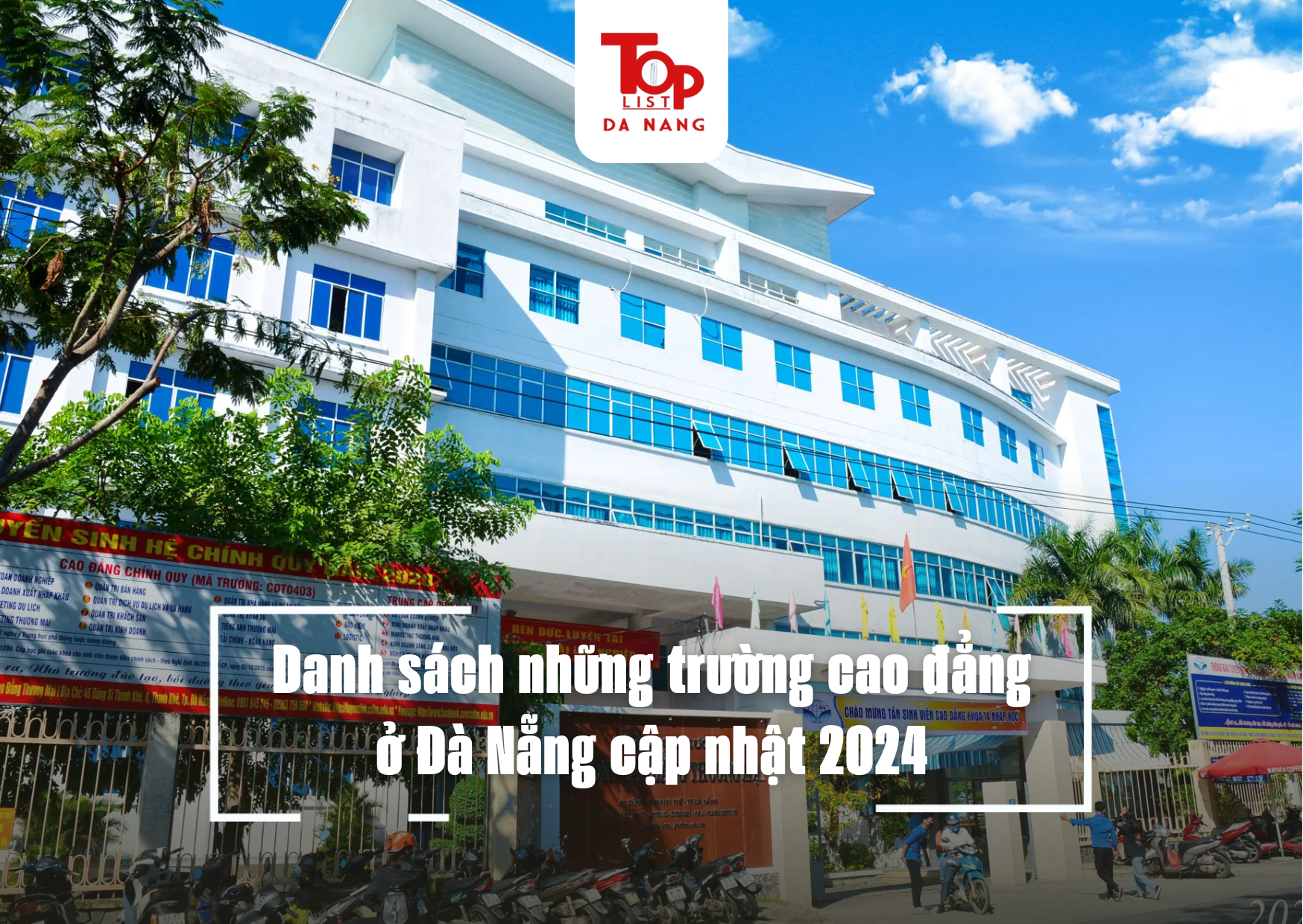 Danh sách những trường cao đẳng ở Đà Nẵng cập nhật 2024